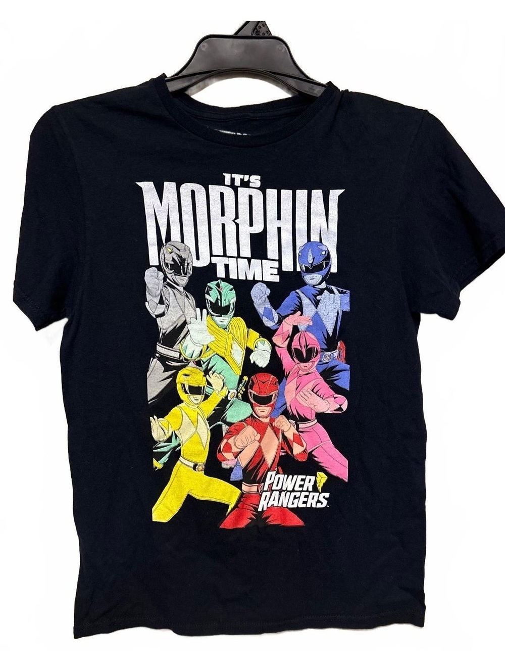 Power Rangers It's Morphin Time Graphic T-Shirt Size S